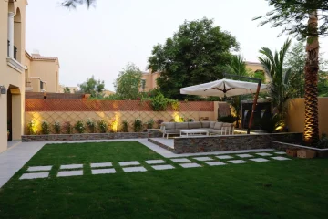 Backyard Landscaping in Palmera Arabian Ranches